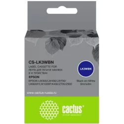 Купить картридж ленточный Cactus CS-LK3WBN в Москве, смотреть цены  в интернет-магазине goldbyte.ru