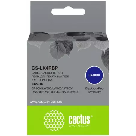 Купить картридж ленточный Cactus CS-LK4RBP в Москве, смотреть цены  в интернет-магазине goldbyte.ru