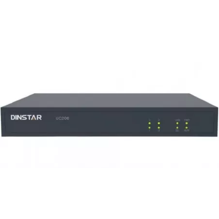 Купить АТС IP Dinstar UC200-2S2O в Москве, смотреть цены  в интернет-магазине goldbyte.ru