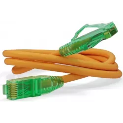 Купить кабель патч-корд U/UTP 6a кат. 0.5м Hyperline PC-LPM-UTP-RJ45-RJ45-C6a-0.5M-LSZH-OR в Москве, смотреть цены  в интернет-м
