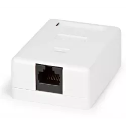 Купить розетка Hyperline SB2-1-8P8C-C6-WH в Москве, смотреть цены  в интернет-магазине goldbyte.ru