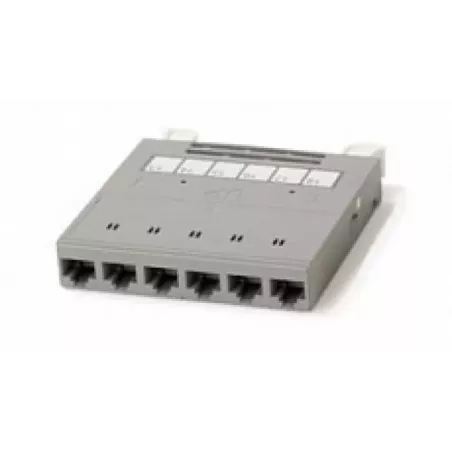 Купить кассета Hyperline PPTR-CSS-6xRJ45-C6-U-GY в Москве, смотреть цены  в интернет-магазине goldbyte.ru