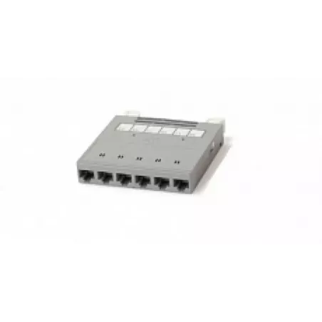 Купить кассета Hyperline PPTR-CSS-1-6xRJ45-C6-SH-STL в Москве, смотреть цены  в интернет-магазине goldbyte.ru