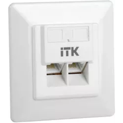Купить розетка ITK CS2-1C06U-2-1 в Москве, смотреть цены  в интернет-магазине goldbyte.ru