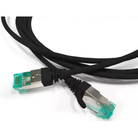 Купить кабель патч-корд S/FTP 6А кат. 1.5м Hyperline PC-LPT-SFTP-RJ45-RJ45-C6a-1.5M-LSZH-BK в Москве, смотреть цены  в интернет-