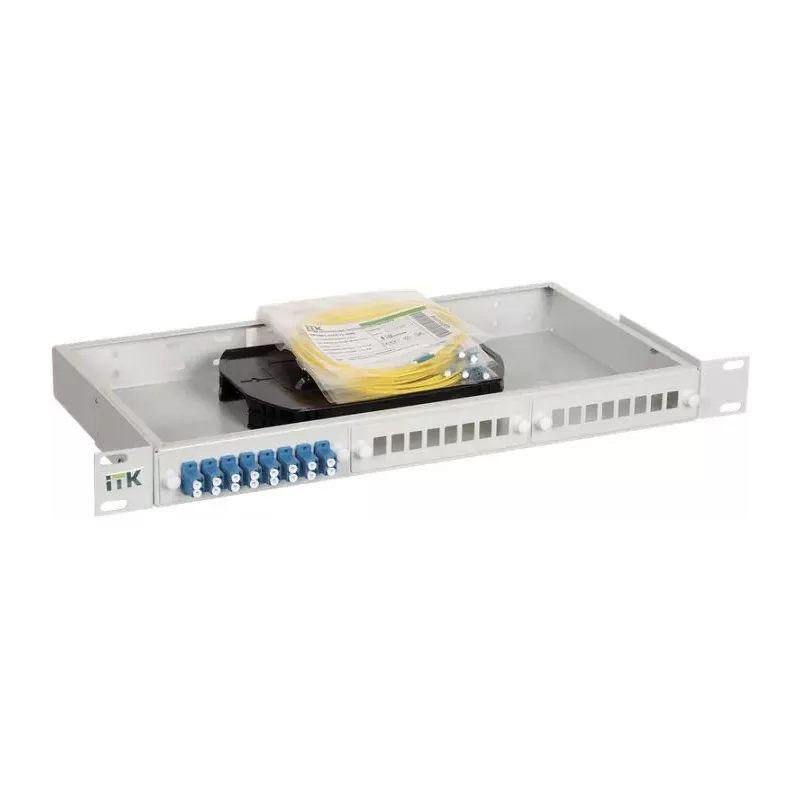 Купить кросс оптический стоечный ITK FOBX24-1U-12LCUD09 в Москве, смотреть цены  в интернет-магазине goldbyte.ru