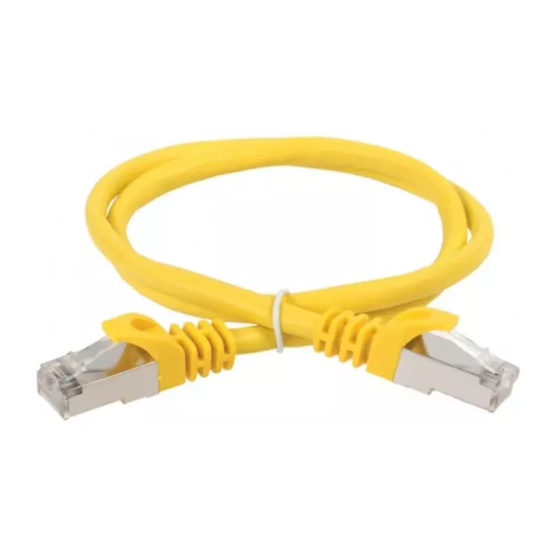 Купить кабель патч-корд FTP 5е кат. 1м ITK PC05-C5EFL-1M в Москве, смотреть цены  в интернет-магазине goldbyte.ru
