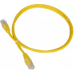 Купить кабель патч-корд U/UTP 5e кат. 5м Lanmaster LAN-45-45-5.0-YL в Москве, смотреть цены  в интернет-магазине goldbyte.ru