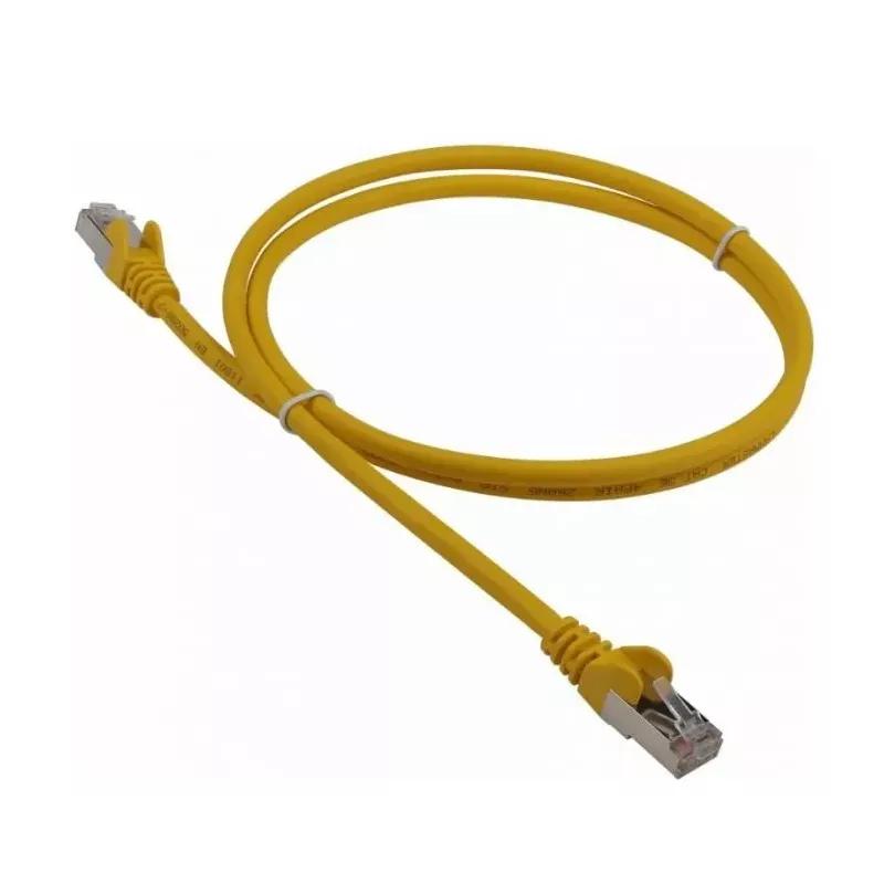 Купить кабель патч-корд F/UTP 5e кат. 0.5м Lanmaster LAN-PC45/S5E-0.5-YL в Москве, смотреть цены  в интернет-магазине goldbyte.r