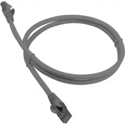 Купить кабель патч-корд S/FTP 8 кат. 1м Lanmaster LAN-PC45/S8-1.0-GY в Москве, смотреть цены  в интернет-магазине goldbyte.ru