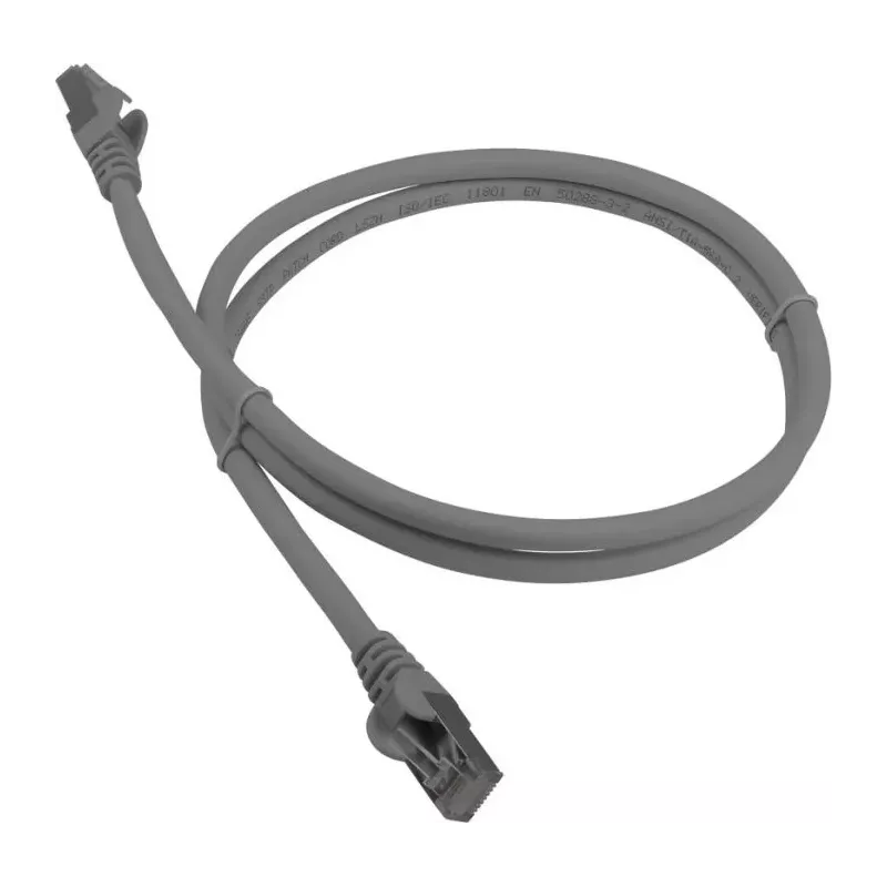 Купить кабель патч-корд S/FTP 8 кат. 1м Lanmaster LAN-PC45/S8-1.0-GY в Москве, смотреть цены  в интернет-магазине goldbyte.ru