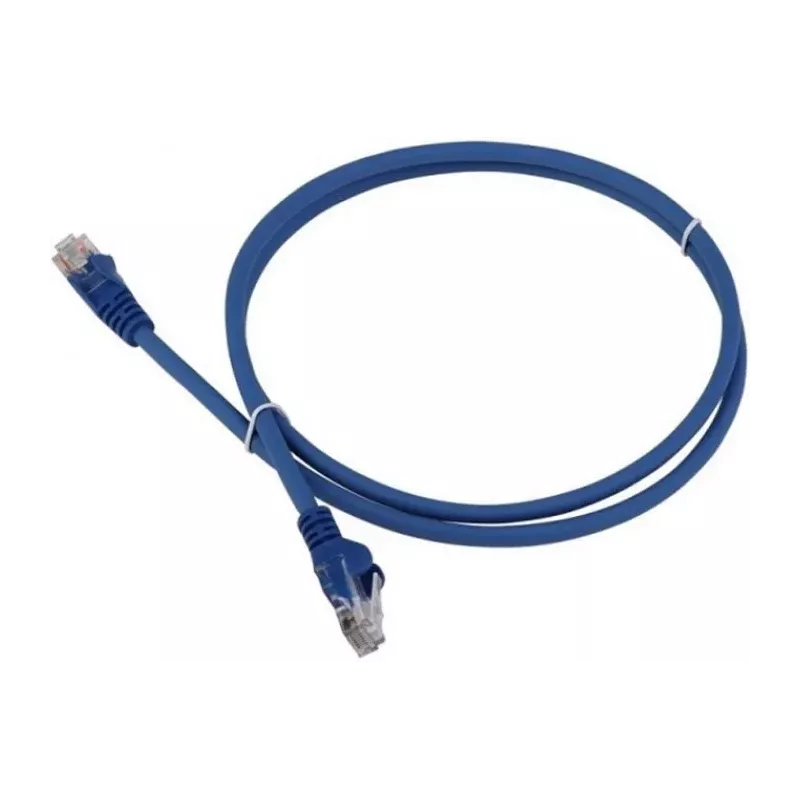 Купить кабель патч-корд U/UTP 6 кат. 5м Lanmaster LAN-PC45/U6-5.0-BL в Москве, смотреть цены  в интернет-магазине goldbyte.ru