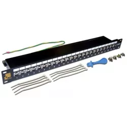 Купить патч-панель 19" 24xRJ45, FTP, Кат. 6 Lanmaster LAN-PPL24S6 в Москве, смотреть цены  в интернет-магазине goldbyte.ru
