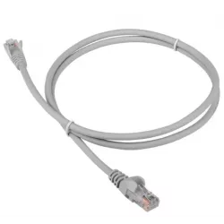 Купить кабель патч-корд U/UTP 6 кат. 1.5м Lanmaster LAN6-45-45-1.5-GY в Москве, смотреть цены  в интернет-магазине goldbyte.ru