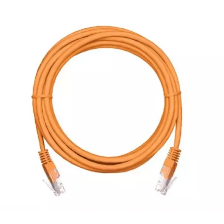 Купить кабель патч-корд U/UTP 5e кат. 3м Netlan EC-PC4UD55B-BC-PVC-030-OR-10 в Москве, смотреть цены  в интернет-магазине goldby