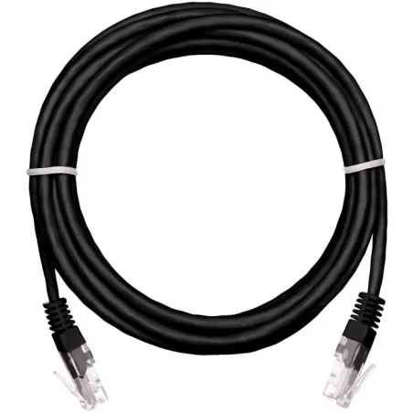 Купить кабель патч-корд U/UTP 5e кат. 0.5м Netlan EC-PC4UD55B-BC-PVC-005-BK-10 в Москве, смотреть цены  в интернет-магазине gold