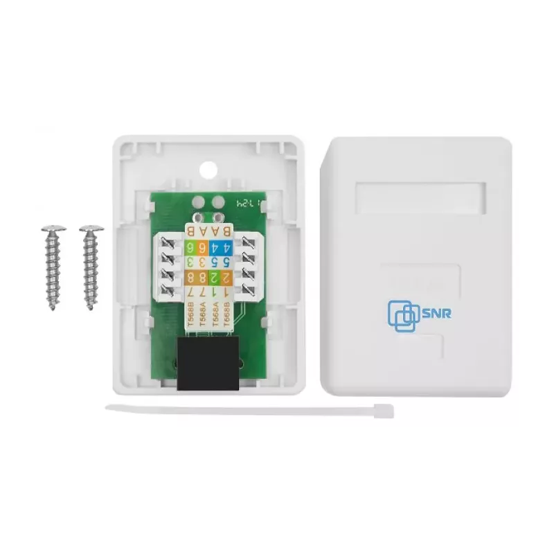Купить розетка SNR SNR-C5E-WO1 в Москве, смотреть цены  в интернет-магазине goldbyte.ru