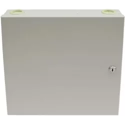 Купить кросс оптический настенный с дверцей, с замком TELCORD КН-24/32 32-ST/MM-32-ST/UPC-MM50(OM4)-1-КУ-GY в Москве, смотреть ц