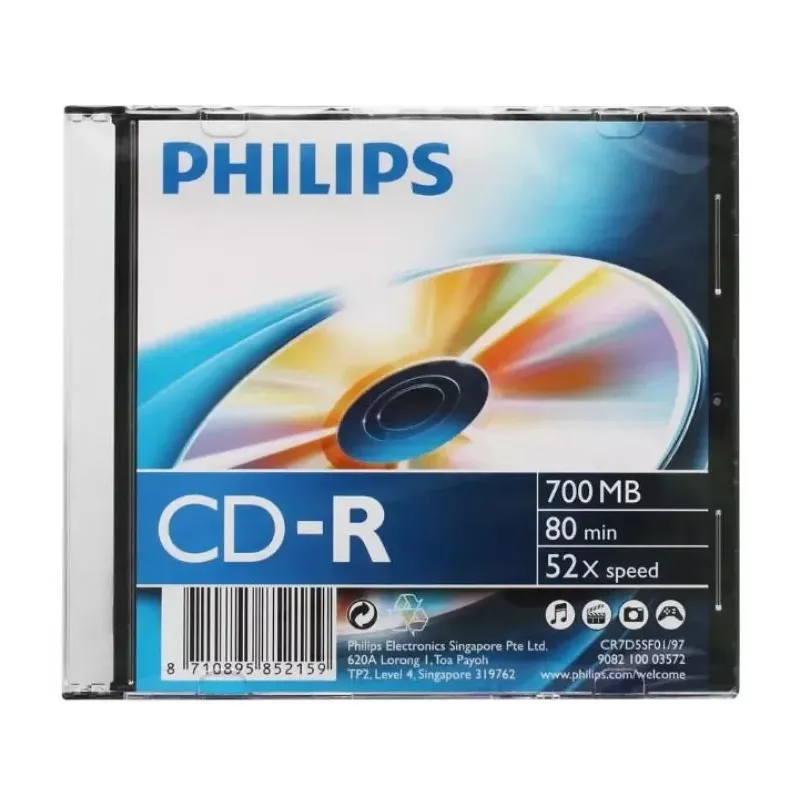 Купить диск CD-R Philips CR7D5SF01/97 в Москве, смотреть цены  в интернет-магазине goldbyte.ru