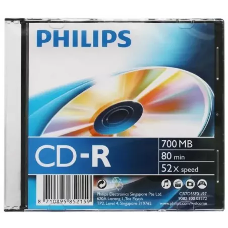 Купить диск CD-R Philips CR7D5SF01/97 в Москве, смотреть цены  в интернет-магазине goldbyte.ru