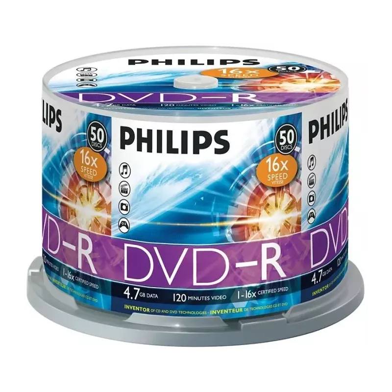 Купить диск DVD-R Philips DM4S6B50F/97 в Москве, смотреть цены  в интернет-магазине goldbyte.ru