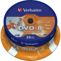 Купить диск DVD-R Verbatim 43538 в Москве, смотреть цены Verbatim 43538 (25) в интернет-магазине goldbyte.ru