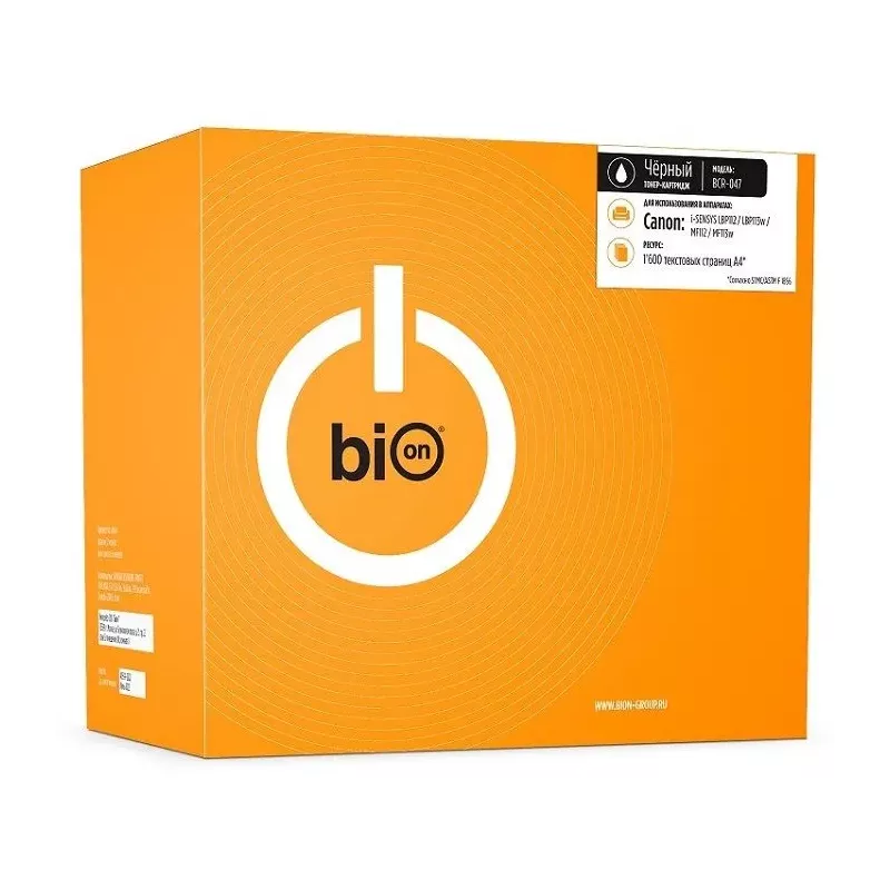 Купить картридж BION BCR-047 в Москве, смотреть цены  в интернет-магазине goldbyte.ru