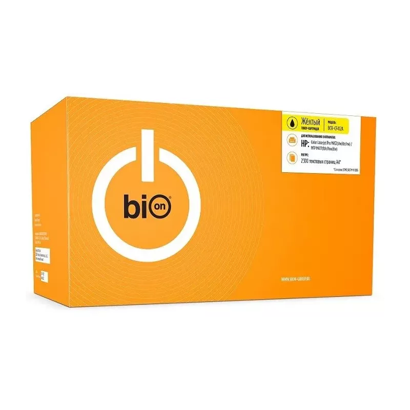 Купить картридж BION BCR-CF412A в Москве, смотреть цены  в интернет-магазине goldbyte.ru