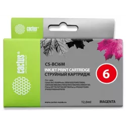Купить картридж Cactus CS-BCI6M в Москве, смотреть цены  в интернет-магазине goldbyte.ru