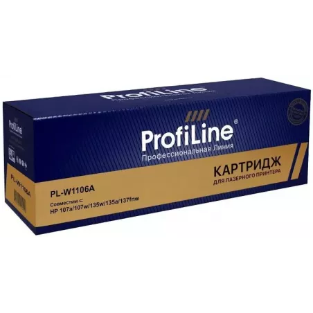 Купить картридж ProfiLine PL_W1106A_new_chip в Москве, смотреть цены  в интернет-магазине goldbyte.ru