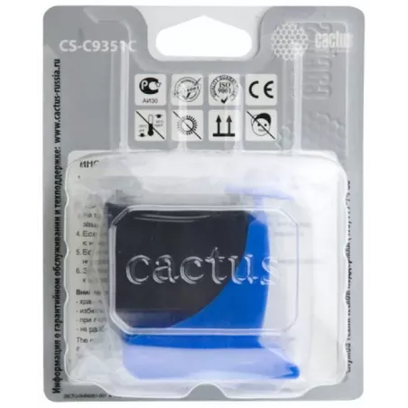 Купить картридж Cactus CS-C9351C в Москве, смотреть цены  в интернет-магазине goldbyte.ru