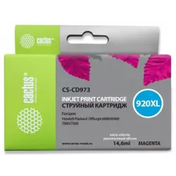 Купить картридж Cactus CS-CD973 в Москве, смотреть цены  в интернет-магазине goldbyte.ru