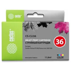 Купить картридж Cactus CS-CLI36 в Москве, смотреть цены  в интернет-магазине goldbyte.ru