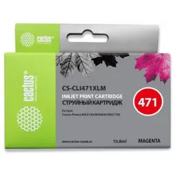 Купить картридж струйный Cactus CS-CLI471XLM в Москве, смотреть цены  в интернет-магазине goldbyte.ru