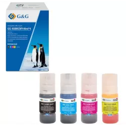 Купить чернила G&G GG-103BKCMY-45ML*4 в Москве, смотреть цены  в интернет-магазине goldbyte.ru