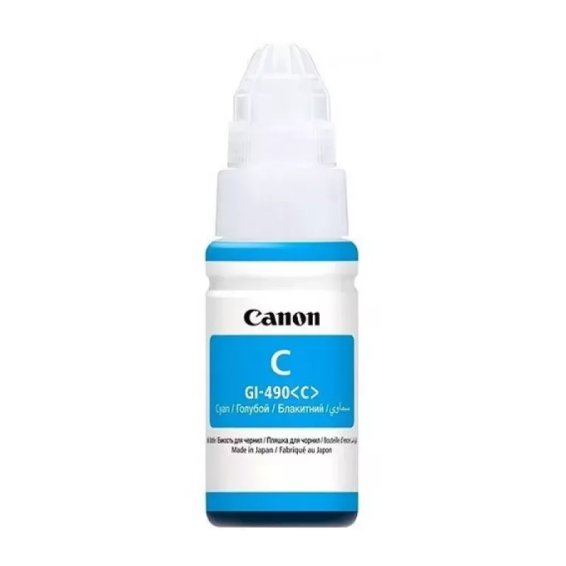 Купить чернила Canon GI-490 C в Москве, смотреть цены 0664C001 в интернет-магазине goldbyte.ru