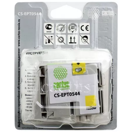 Купить картридж Cactus CS-EPT0544 в Москве, смотреть цены  в интернет-магазине goldbyte.ru