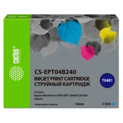Купить картридж Cactus CS-EPT04B240 в Москве, смотреть цены  в интернет-магазине goldbyte.ru