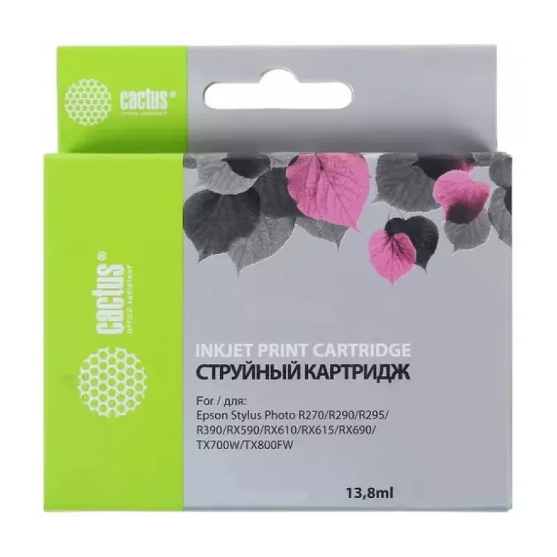 Купить картридж Cactus CS-EPT0821 в Москве, смотреть цены  в интернет-магазине goldbyte.ru