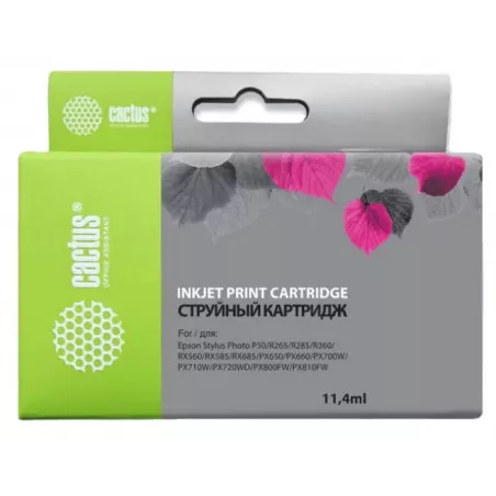 Купить картридж Cactus CS-EPT0803 в Москве, смотреть цены  в интернет-магазине goldbyte.ru