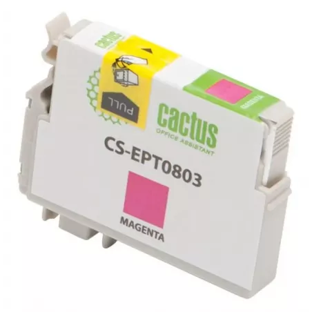 Купить картридж Cactus CS-EPT0803 в Москве, смотреть цены  в интернет-магазине goldbyte.ru