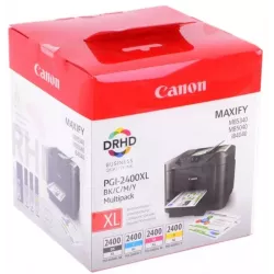 Купить набор картриджей Canon PGI-2400XL BK/C/M/Y в Москве, смотреть цены 9257B004 в интернет-магазине goldbyte.ru