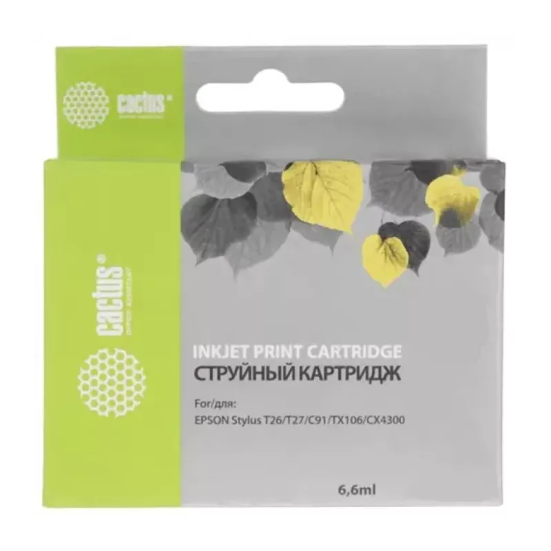 Купить картридж Cactus CS-EPT0924 в Москве, смотреть цены  в интернет-магазине goldbyte.ru