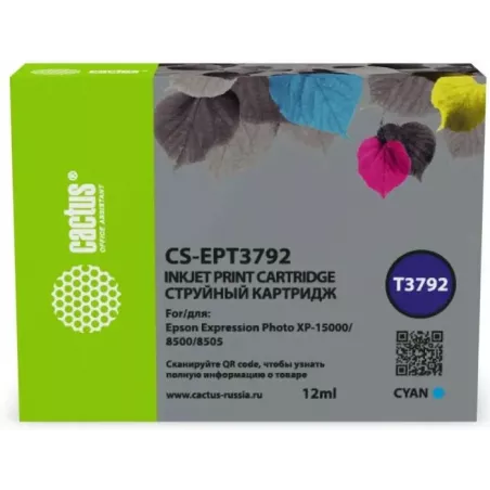 Купить картридж Cactus CS-EPT3792 в Москве, смотреть цены  в интернет-магазине goldbyte.ru