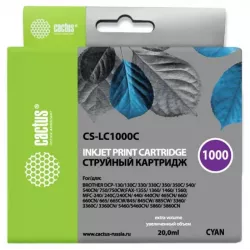 Купить картридж Cactus CS-LC1000C в Москве, смотреть цены  в интернет-магазине goldbyte.ru