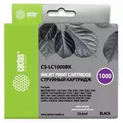 Купить картридж Cactus CS-LC1000BK в Москве, смотреть цены  в интернет-магазине goldbyte.ru