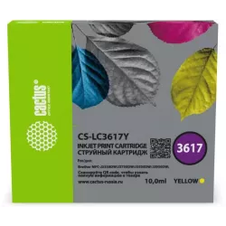 Купить картридж струйный Cactus CS-LC3617Y в Москве, смотреть цены  в интернет-магазине goldbyte.ru