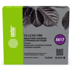 Купить картридж струйный Cactus CS-LC3617BK в Москве, смотреть цены  в интернет-магазине goldbyte.ru