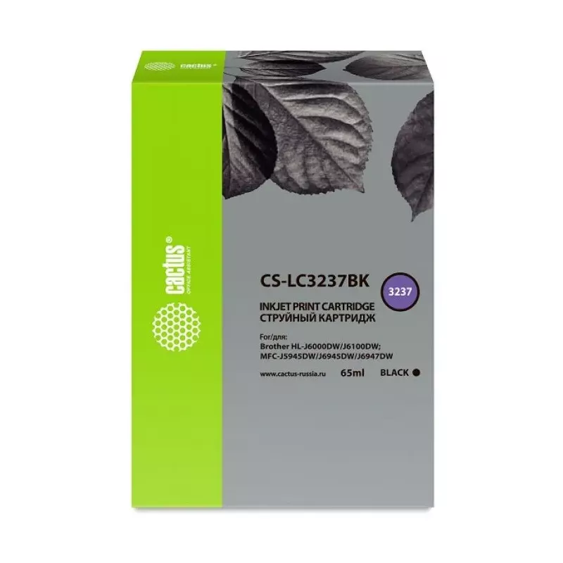 Купить картридж Cactus CS-LC3237BK в Москве, смотреть цены  в интернет-магазине goldbyte.ru
