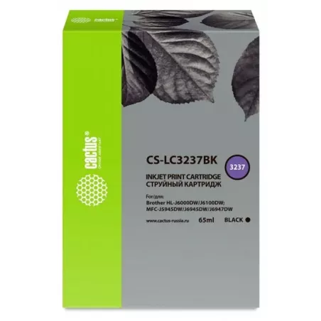 Купить картридж Cactus CS-LC3237BK в Москве, смотреть цены  в интернет-магазине goldbyte.ru